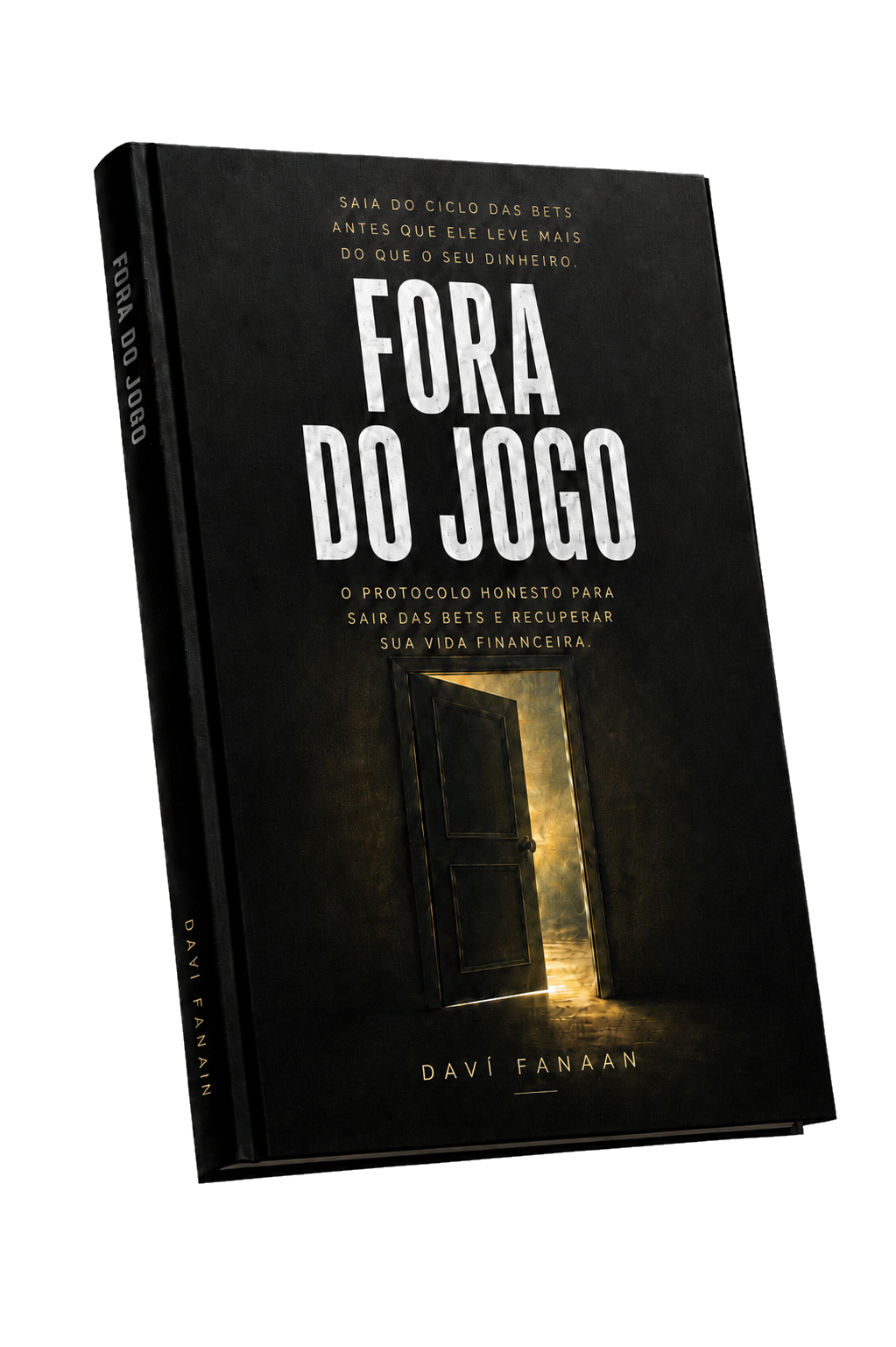 Mockup do ebook Fora do Jogo